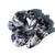 Solid-Colored Elastic Large Scrunchies Ponytail Hair Ties