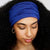 Solid Colored Elastic Yoga Fitness Wide Turban Headbands