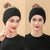 Solid-colored Handmade Knitted Turban Headbands