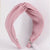 Solid-colored Wide Summer Twisted Turban Hairbands