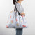 Spacious Printed Reusable and Portable Shopping Tote Bags