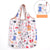 Spacious Printed Reusable and Portable Shopping Tote Bags