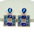 Sparkling Elegant Water Drop Rhinestone Bejeweled Earrings