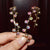 Sparkling Oversized Trendy Rhinestone Hoop Statement Earrings