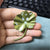 Spring Leaves and Greens Botanical Brooch Pin Collection