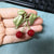 Spring Leaves and Greens Botanical Brooch Pin Collection