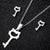 Stainless Steel Adorable Necklace and Earrings Set