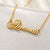 Stainless Steel Personalized Name Pendant Necklace