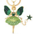 Star Fairy Rhinestone Adorned Keychain