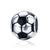 Sterling Silver Football Sports Charm Beads