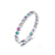 Sterling Silver Multi-Style Zircon Adorned Stackable Rings
