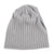 Striped Pattern Slouchy Stretch Ribbed Beanie Hats
