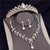 Stunning Rhinestone Tiara Crown Bridal Jewelry Set