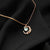 Stunning Sterling Silver Crescent Moon Necklace