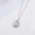 Stunning Sterling Silver Crescent Moon Necklace