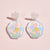 The Magical Acrylic 3D Pattern Statement Earring Collection