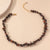 Fun Bohemian Natural Semi-precious Stone Choker Necklaces