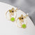 Cute and Sassy Cartoon Animal Cat Dangling Earrings