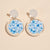 The Magical Acrylic 3D Pattern Statement Earring Collection