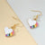 Cute and Sassy Cartoon Animal Cat Dangling Earrings