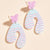 The Magical Acrylic 3D Pattern Statement Earring Collection