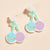The Magical Acrylic 3D Pattern Statement Earring Collection