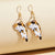 Cute and Sassy Cartoon Animal Cat Dangling Earrings