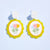 The Magical Acrylic 3D Pattern Statement Earring Collection