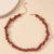 Fun Bohemian Natural Semi-precious Stone Choker Necklaces