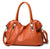 Stylish Faux Leather Shoulder Bag