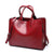 Stylish Faux Leather Spacious Tote Shoulder Bag