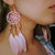 Stylish Long Feather Drop Earrings