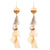 Stylish Long Feather Drop Earrings