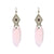 Stylish Long Feather Drop Earrings