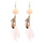 Stylish Long Feather Drop Earrings