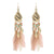 Stylish Long Feather Drop Earrings