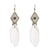 Stylish Long Feather Drop Earrings