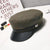 Stylish Military Inspired Peaked Cap Beret