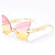 Stylish Oversized Butterfly Rimless Sunglasses