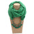 Summer Chiffon Fringe Scarf with Necklace - Exclusive Collection