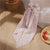 Summer Fashion Floral Print Bowknot Silk Scrunchy Elastic Hair Ties