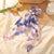 Summer Fashion Floral Print Bowknot Silk Scrunchy Elastic Hair Ties