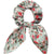 Summer Fashion Floral Print Bowknot Silk Scrunchy Elastic Hair Ties