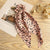 Summer Fashion Floral Print Bowknot Silk Scrunchy Elastic Hair Ties