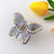 Summer Fashion Transparent Butterfly Hair Claws Collection