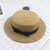 Summer Stylish Straw Hat with Bow Tie Accent