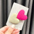 Sweet Fashion Candy Colored Heart-Shaped Hair Clips