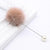 Sweet and Dainty Pearl and Pompom Brooch