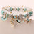 Sweet and Magical Multi-layer Beaded Charm Bracelet Collection