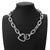 Thick and Chunky Heart Lock Choker Chain Statement Necklaces